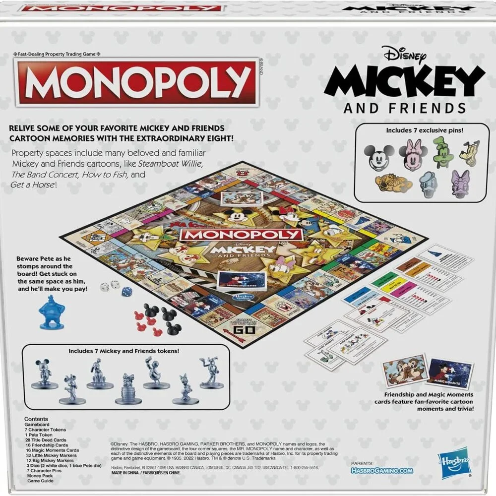 Disney Mickey & Friends Edition Board Game Collectors Edition NEW SEALED